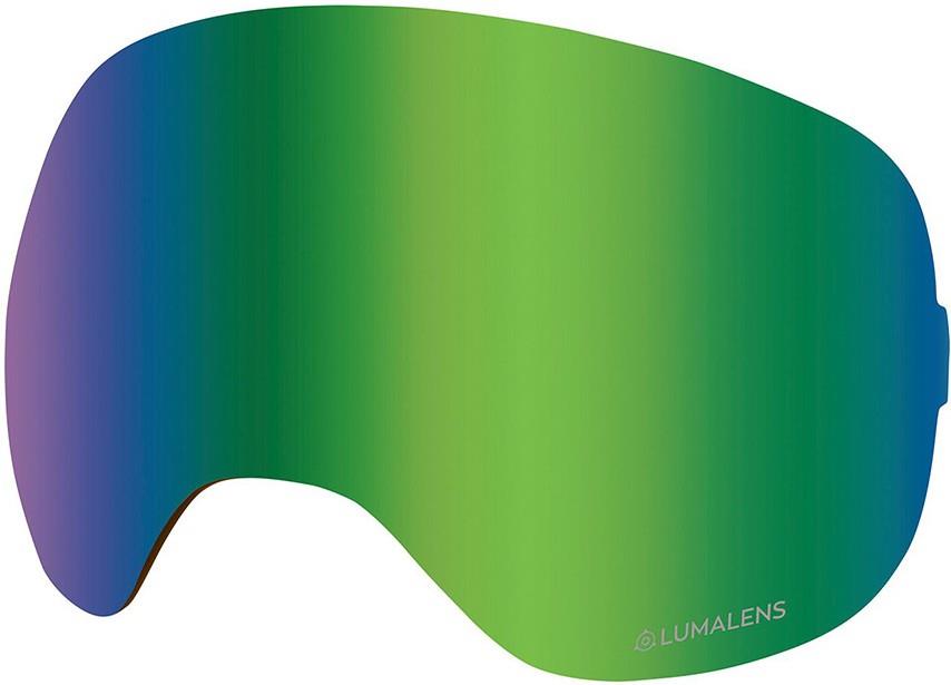 Dragon X2 Ski/Snowboard Goggle Spare Lens One Size LumaLens Green Ion