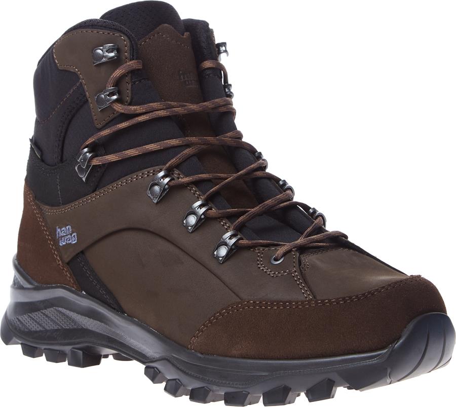 Hanwag Alta Bunion II GTX Men's Hiking Boots, UK 11.5 Mocca/Black