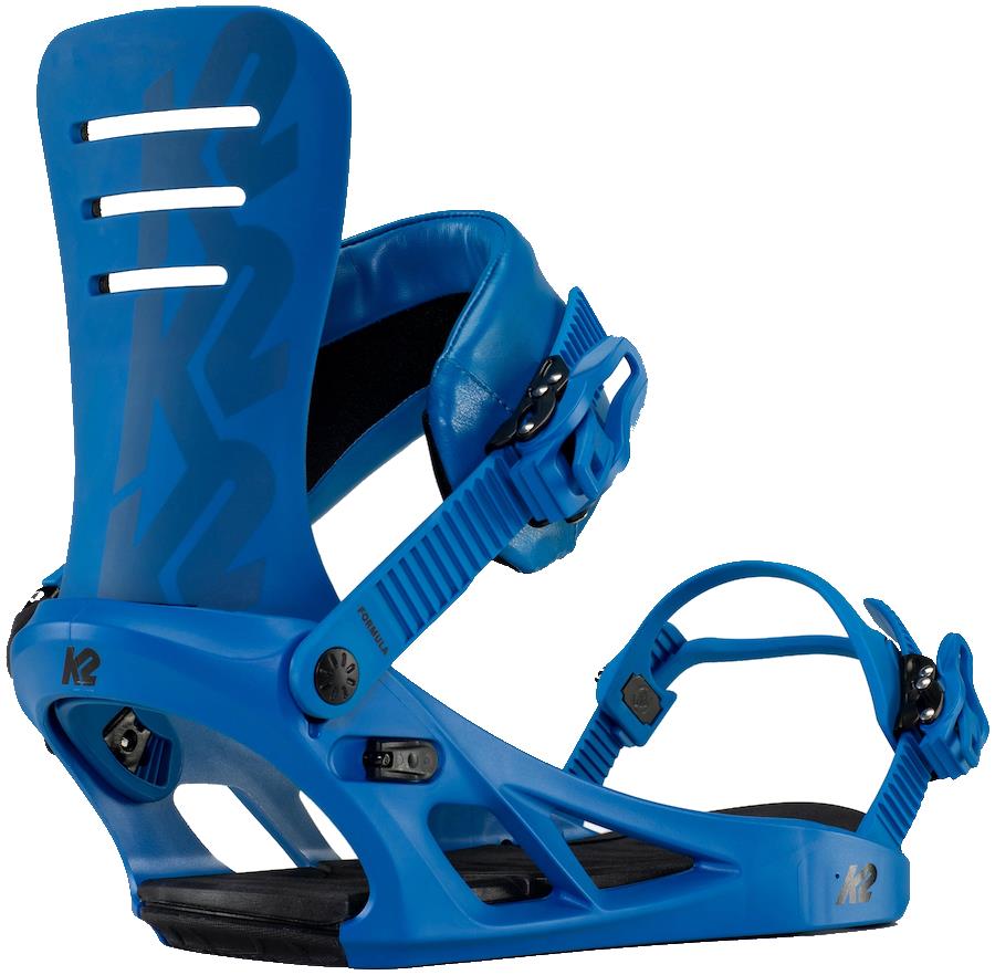 K2 Formula Snowboard Bindings, M Blue 2021