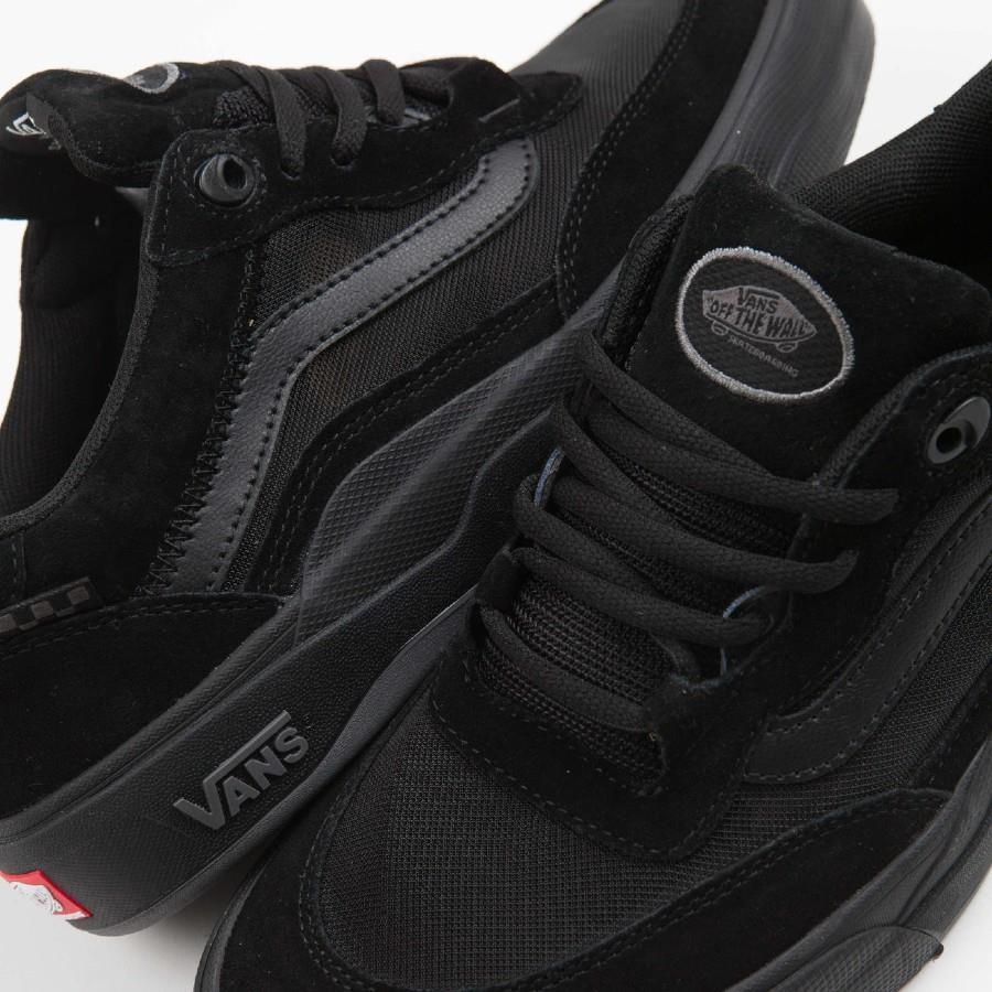 Vans Wayvee Skateboard Trainers/Shoes, Uk 7.5 Black/Black