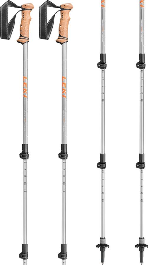 Leki Legacy Lite Antishock Adjustable Trekking Poles, 100-135cm