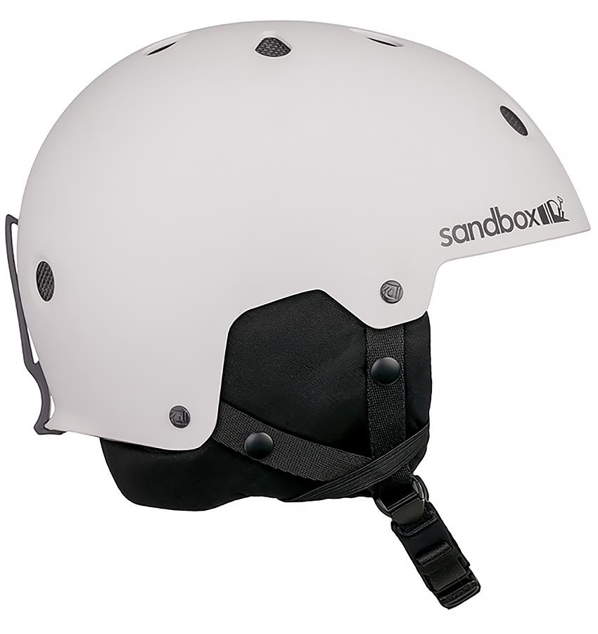 Sandbox Legend Snow Ski/Snowboard Helmet, M Matte White