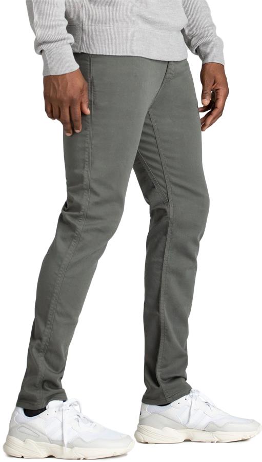 DU/ER (DUER) No Sweat Pant Slim Fit Trousers, 30/32 Gull