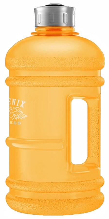 Phoenix Fitness Gym Hydration/Water Bottle, 1L Orange