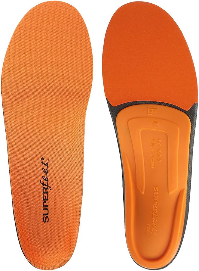 Superfeet Orange Performance Running/Hiking Insoles, UK 10-11.5