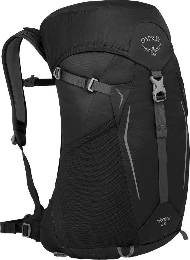 Osprey Hikelite Hiking Backpack/Day Pack, 32L Black
