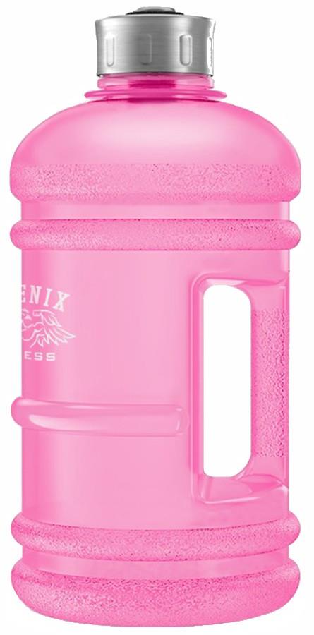 Phoenix Fitness Gym Hydration/Water Bottle, 2L Pink