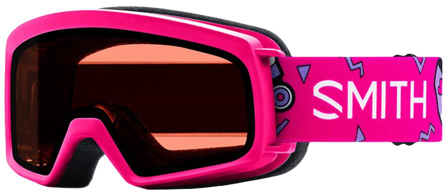 Smith Child Unisex Rascal Pink Skates, Rc36 Rose Kids' Snowboard/Ski Goggles, Xs