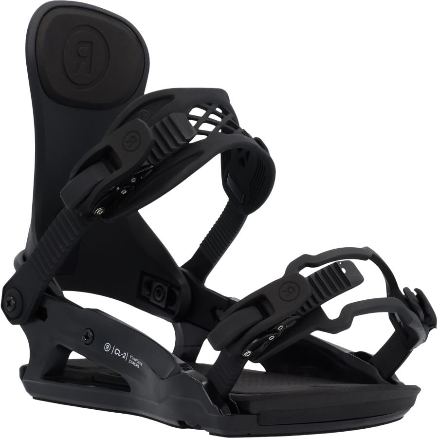 Ride C-2 Snowboard Bindings, M Black