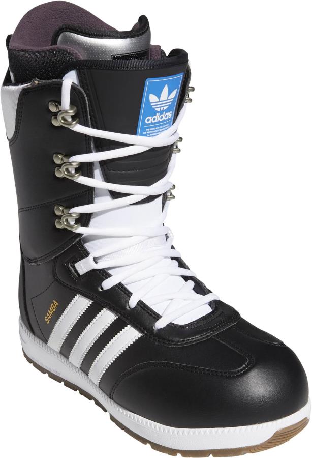 Adidas Samba ADV Snowboard Boots, UK 12.5 Black/White 2022