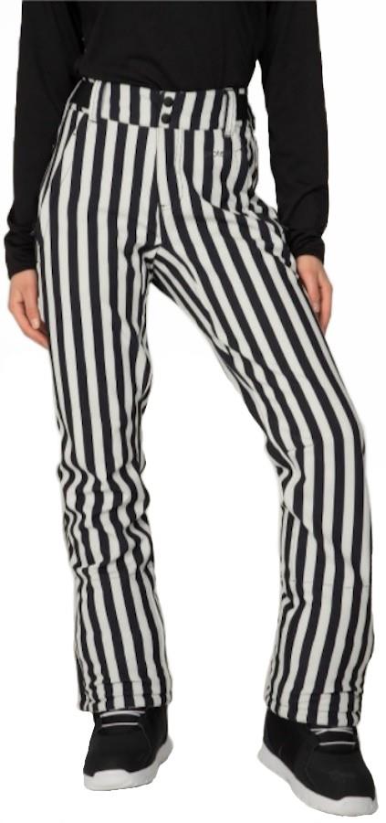 striped snowboard pants