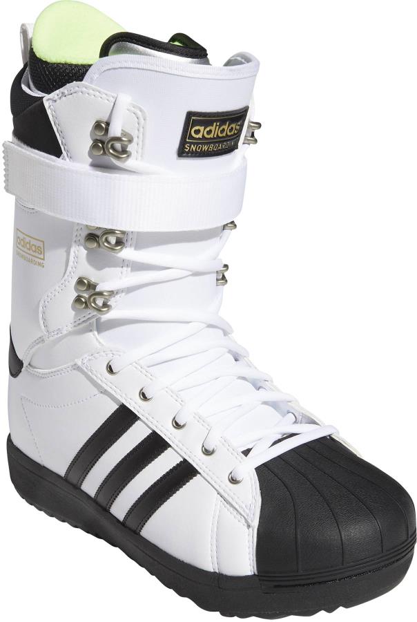 Adidas Superstar ADV Snowboard Boots, UK 9 White/Black 2022