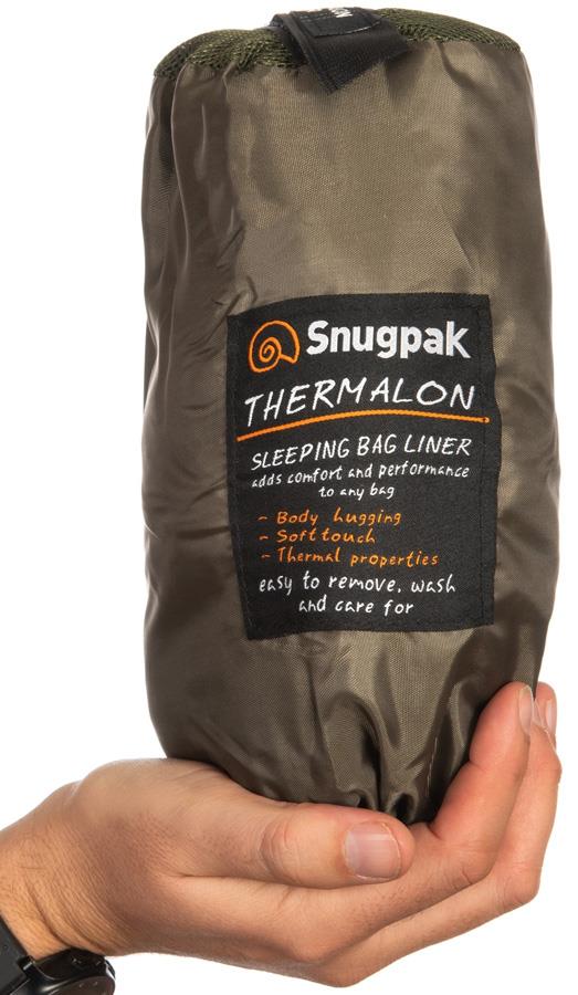 Snugpak Thermalon Liner Stretch Sleeping Bag Liner, Olive