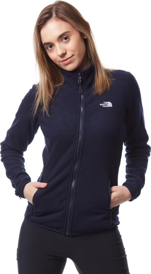 north face navy fleece womens