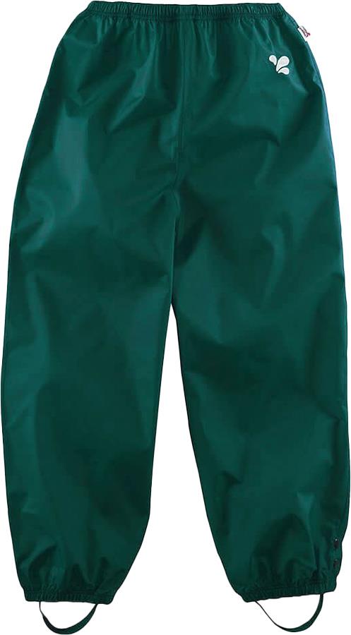 Muddy Puddles Originals Kids Waterproof Trousers, 7-8yrs Green
