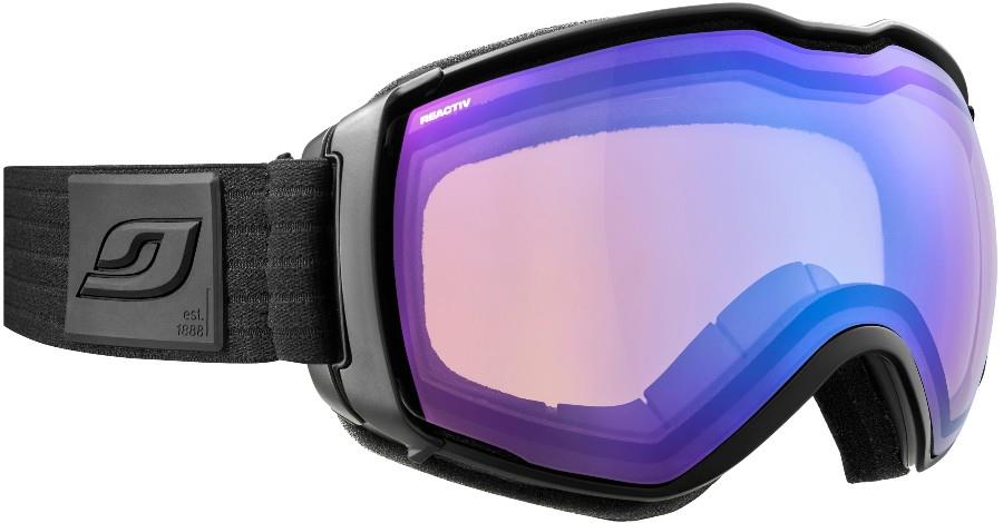 Julbo Adult Unisex Aerospace Black, Reactiv Perform 1-3 Snowboard/Ski Goggles, Xl