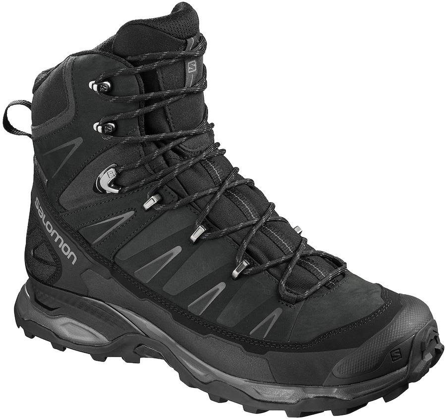 Salomon X ULTRA Trek Gore-Tex Hiking Boots, UK 8 Black/Black/Magnet