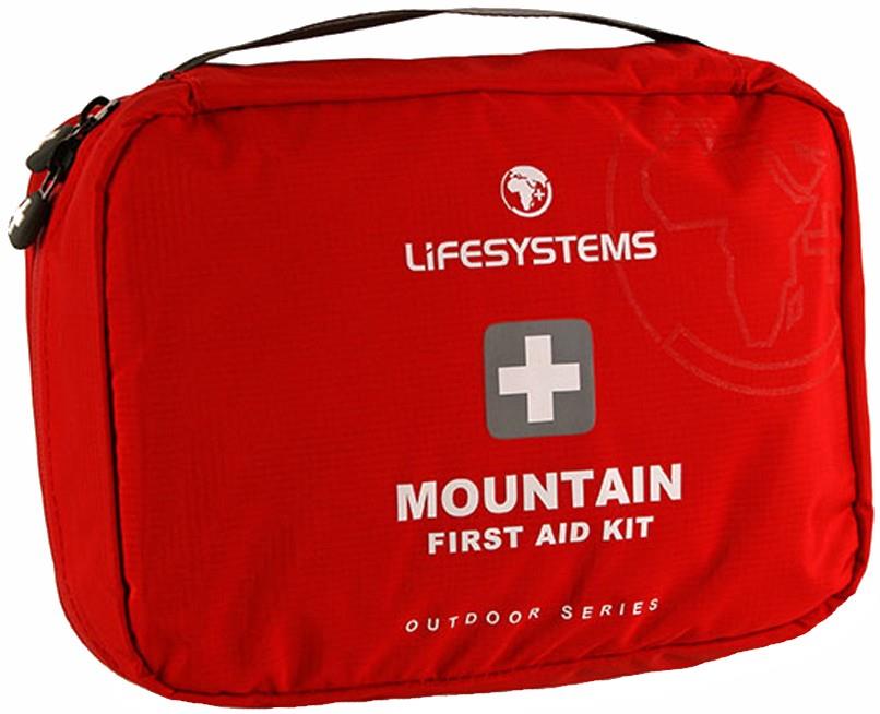 Lifesystems Mountain First Aid Kit, 52 items Red