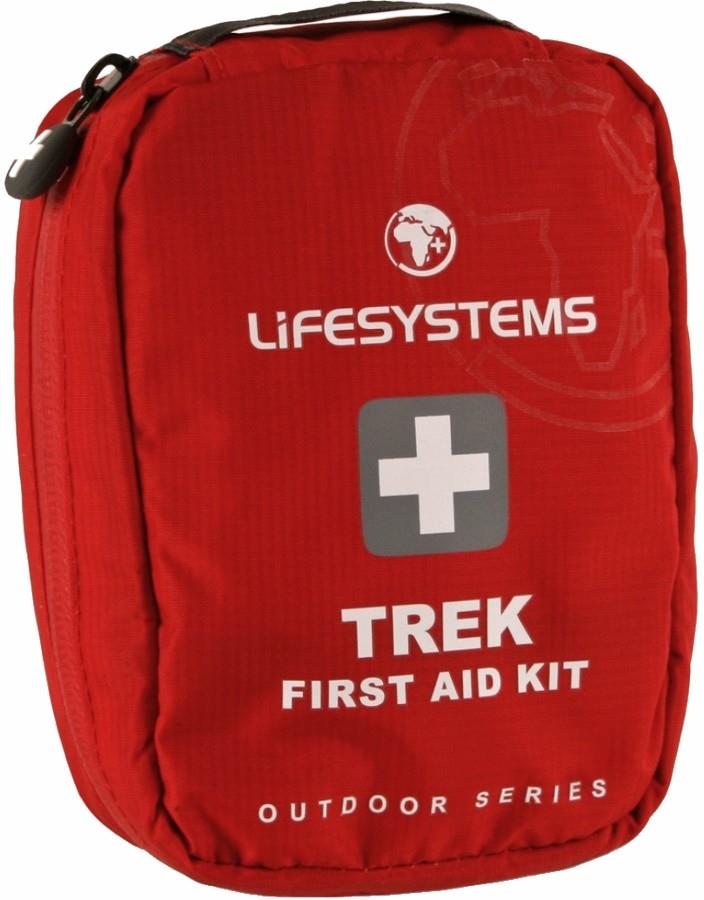 Lifesystems Trek Compact First Aid Kit 23 items Red