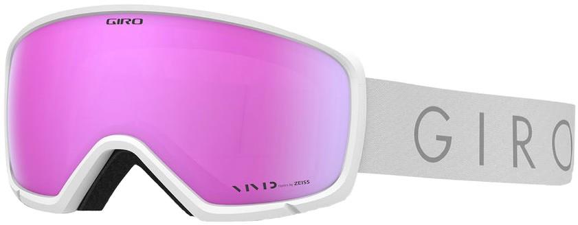 Giro Adult Unisex Ringo White Core Light, Vivid Pink Ski/Snowboard Goggles, M