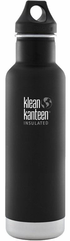 Klean Kanteen Insulated Classic Water Bottle 592ml Shale Black