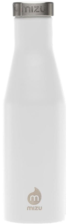 Mizu S4 Vacuum Insulated Water Bottle, 415ml Enduro White