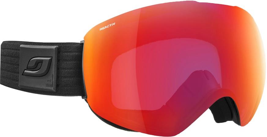 Julbo Adult Unisex Skydome Black, Reactiv All Around 2-3 Snowboard/Ski Goggles, L