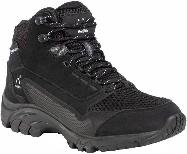 Haglofs Skuta Mid Proof Eco Women's Hiking Boots, UK 4 True Black