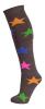 Manbi Pattern  Ski/Snowboard Tube Socks, UK 4-11 Stars Neon
