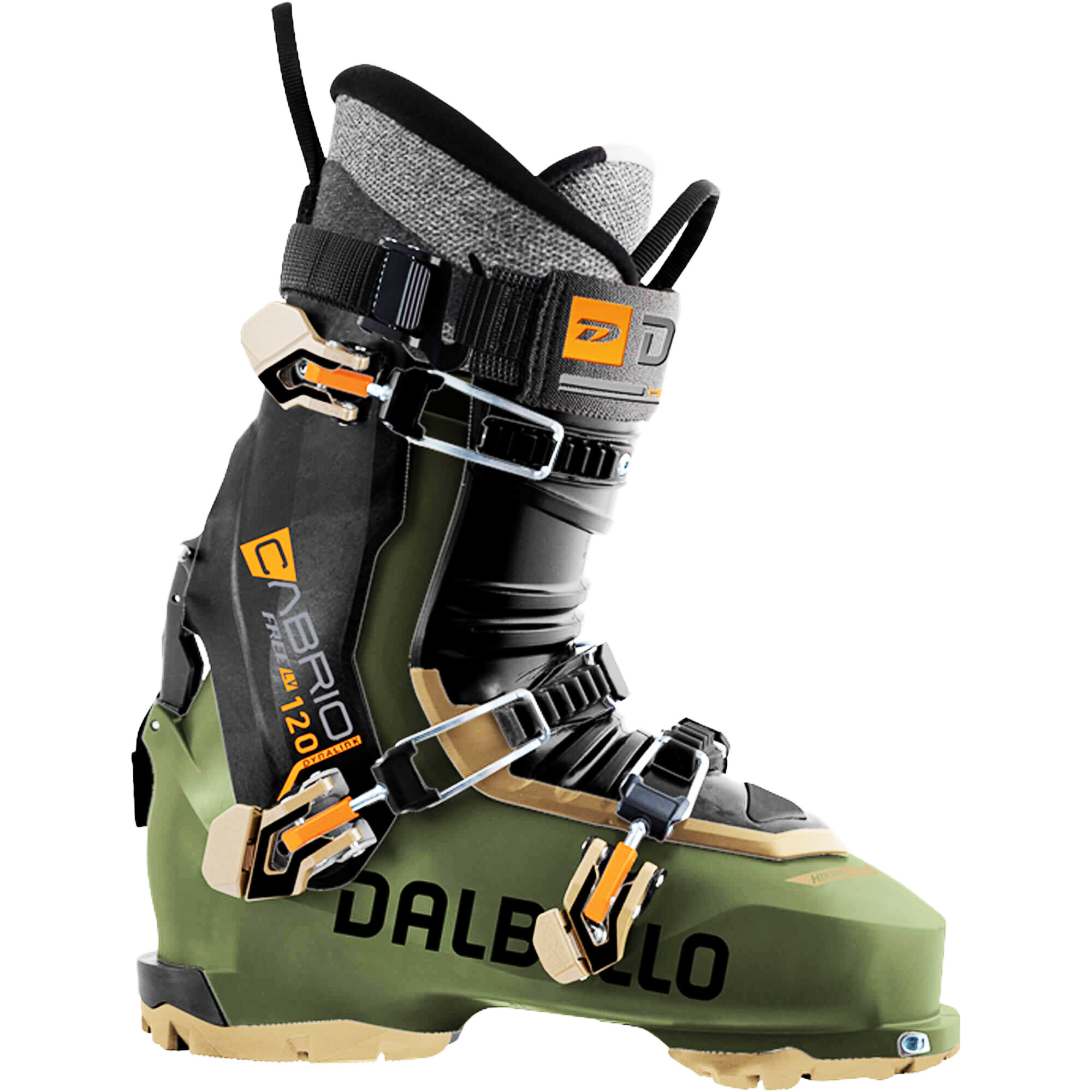 Photos - Ski Boots Dalbello Cabrio LV Free 120 , 28/28.5 Moss Green/Black  D2307  2024