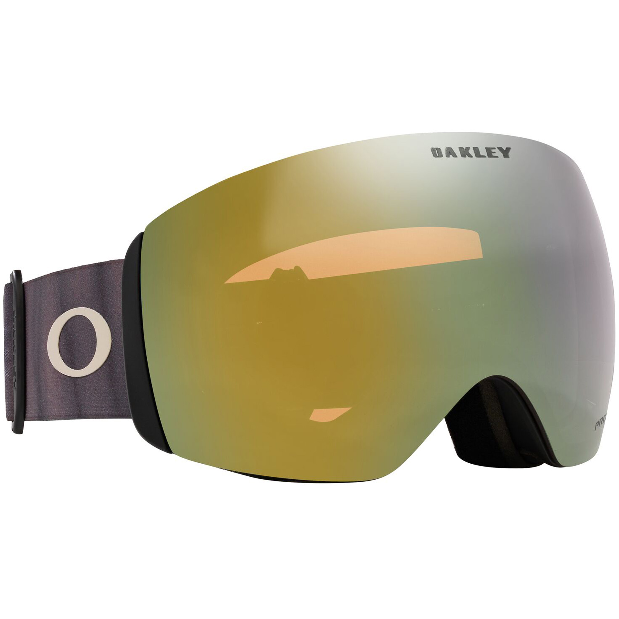 Photos - Ski Goggles Oakley Flight Deck L Ski/Snowboard Goggles Grey Smoke/Prizm Sage Gold 0OO7 