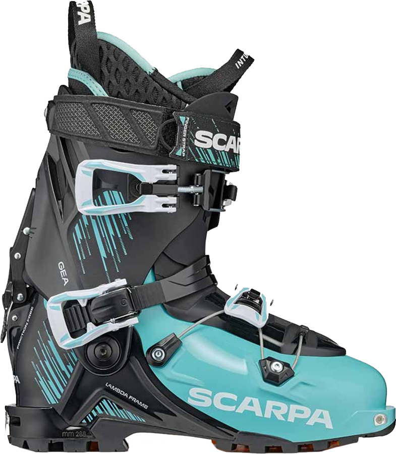 Photos - Ski Boots Scarpa Gea Women's Ski Touring Boots, 235 Aqua-Black  120532.235.AQBK  2023