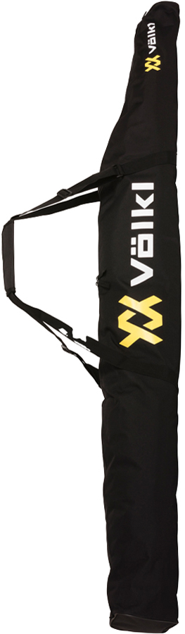 Photos - Snowboard / Ski Bag Volkl Classic Single Ski Bag, 175cm 80L Black/Yellow 140104 