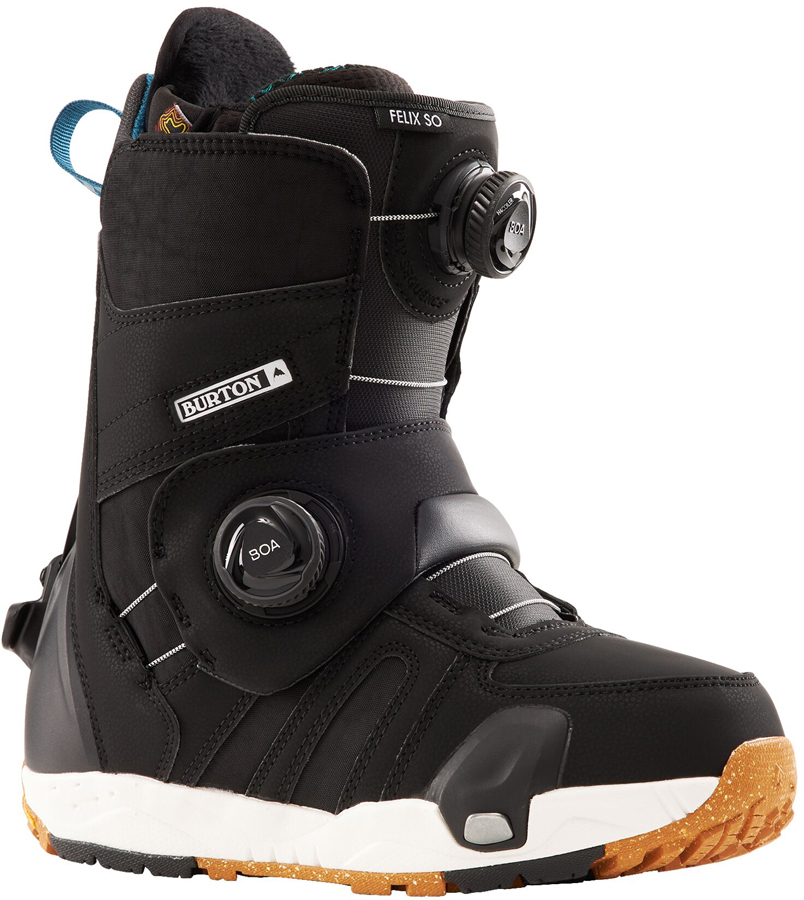 Photos - Ski Boots Burton Felix Step On Womens Snowboard Boots, UK 6.5 Black  17286105001  2024