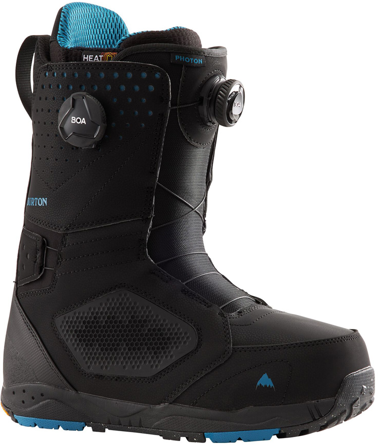 Photos - Ski Boots Burton Photon BOA Wide Men's Snowboard Boots, UK 9.5 Black  2068510200  2024