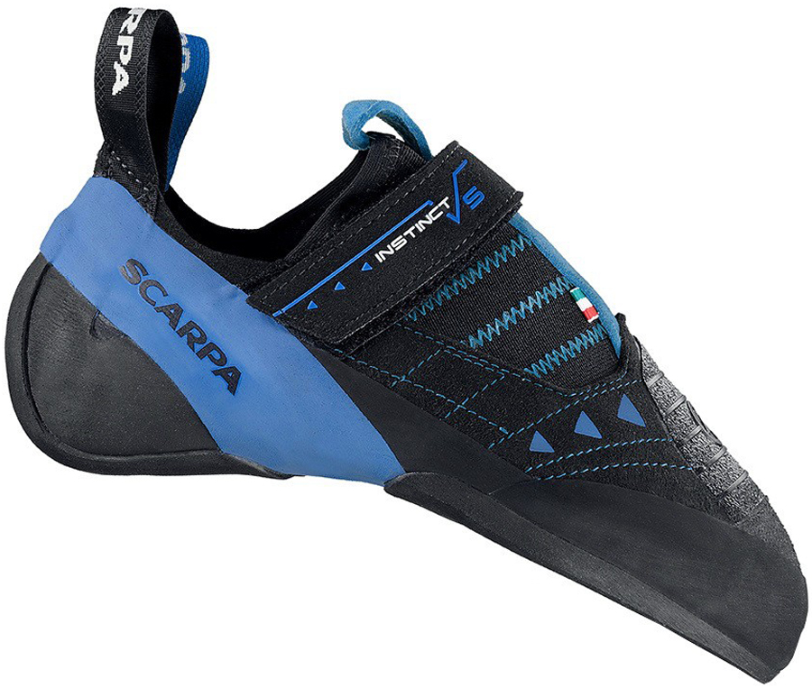 Photos - Trekking Shoes Scarpa Instinct VS-R Climbing Shoe UK 7.5 | EU 41.5 Black/Azure 219356 