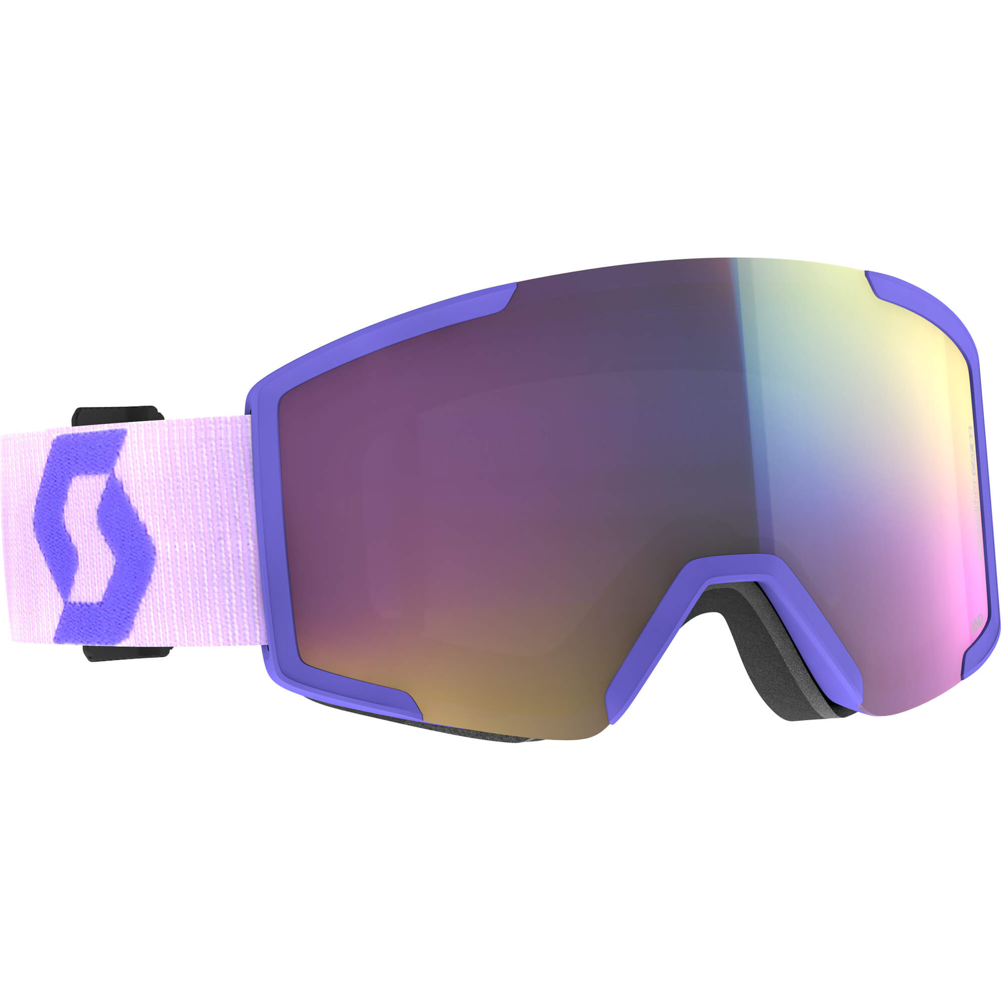 Photos - Ski Goggles Scott Shield Ski/Snowboard Goggles, Lavender Purple/Enhancer Teal 277837-L 