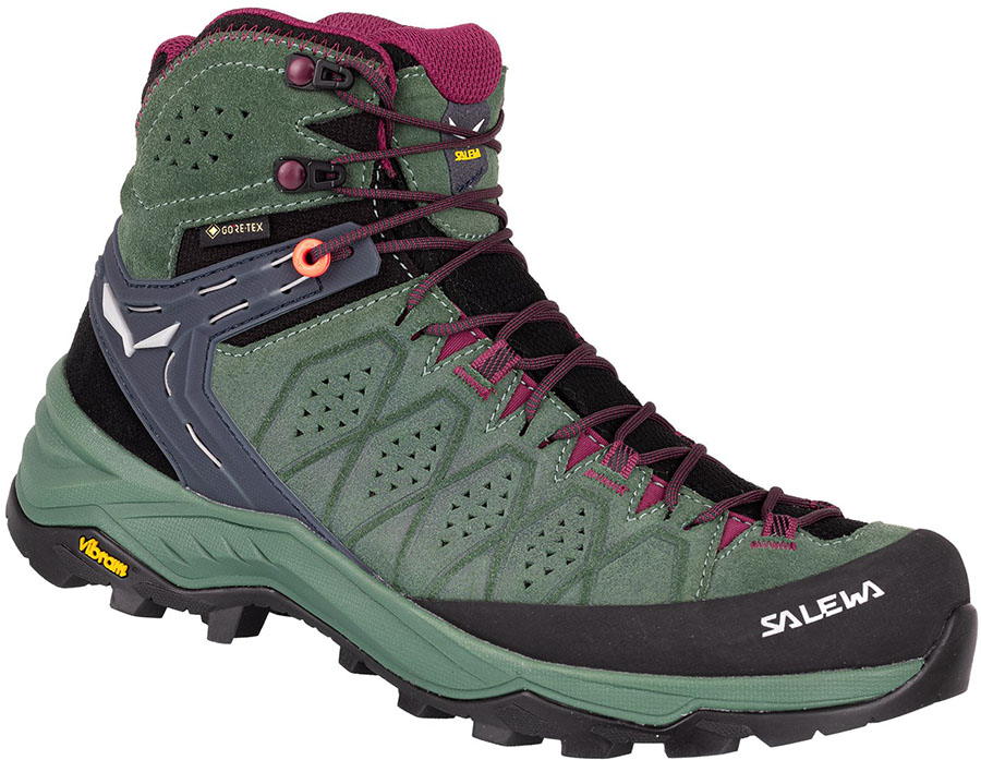 Salewa Alp Trainer 2 Mid Gore-Tex Women's Hiking Boots, Uk 5 Green