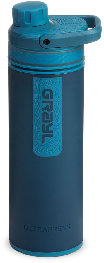 Photos - Other goods for tourism Grayl UltraPress Travel Water Purifier Bottle, 500ml Forest Blue GR-512506