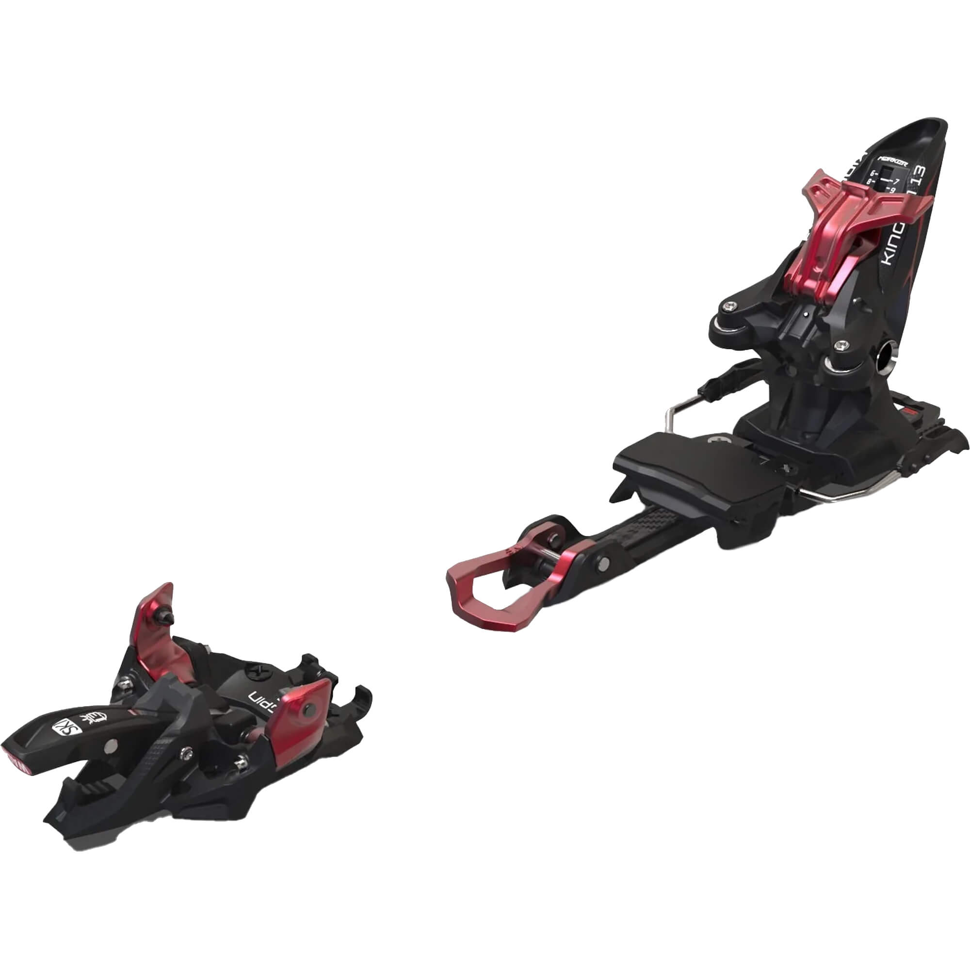 Photos - Other for Winter Sports Marker Kingpin 13 Ski Bindings, 100mm-125mm Black/Red 7933W1.MB 