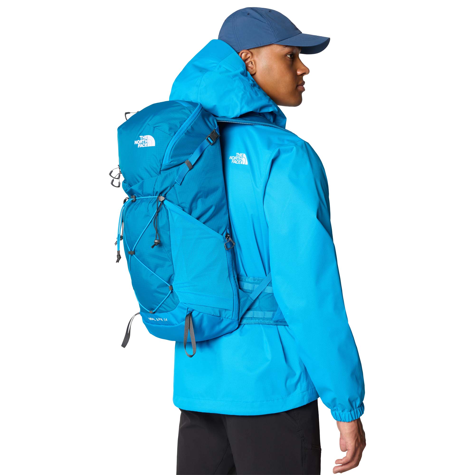 Photos - Backpack The North Face Trail Lite 24 /Day Pack, L/XL, Adriatic Blue NF0A87 