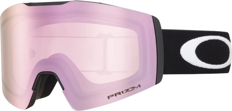Photos - Ski Goggles Oakley Fall Line M Snowboard/, M Matte Black/Prizm Hi Pink OO71 