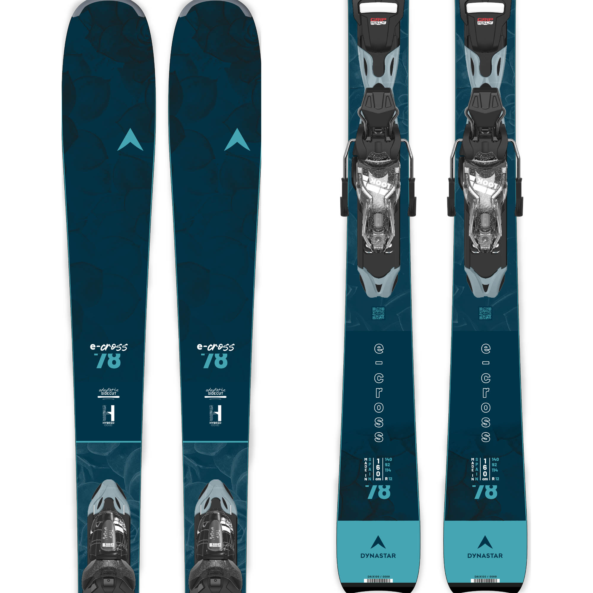 Photos - Ski Dynastar E-Cross 78 XPRESS W 10 GW B83 Women's  148cm Sparkle  DRM  2024