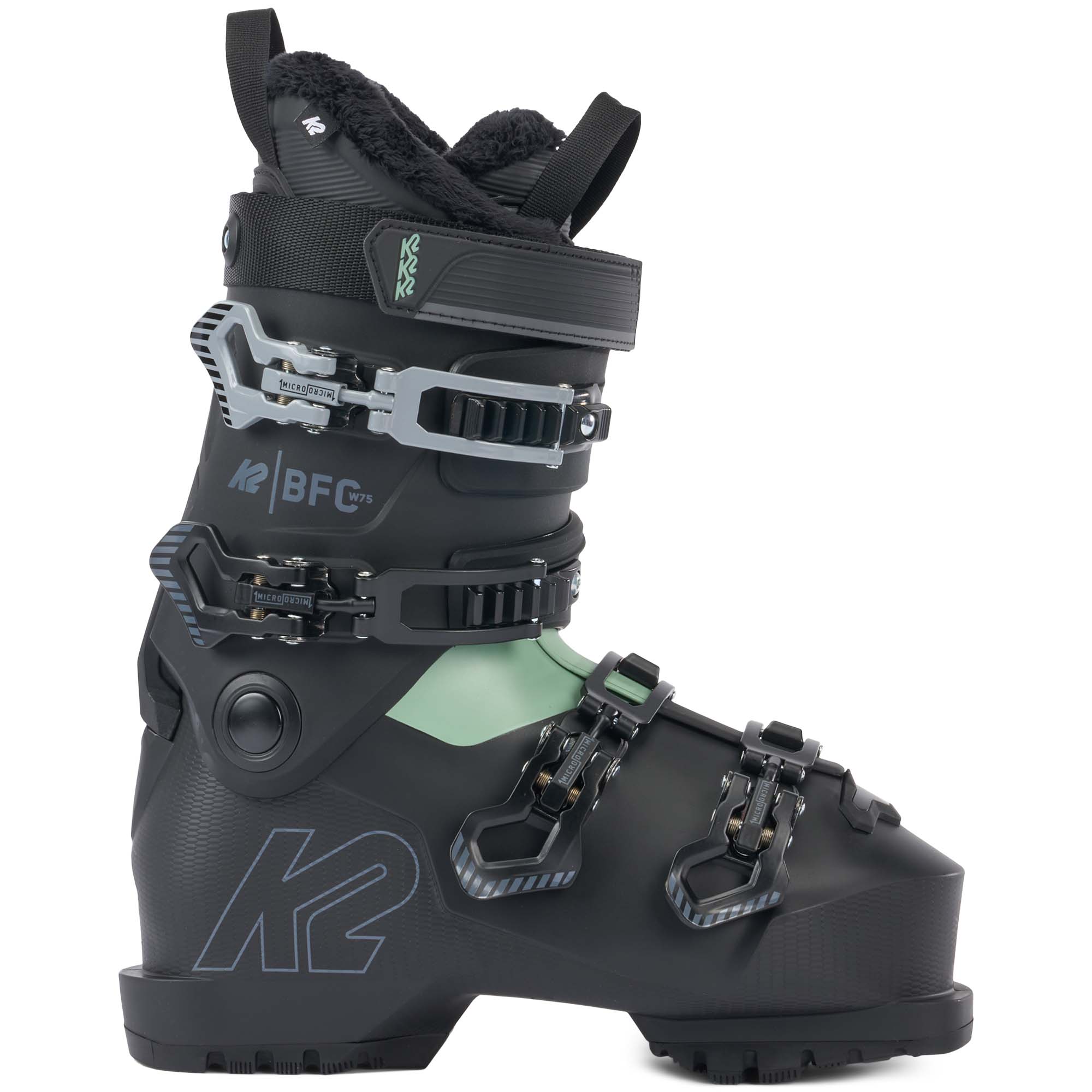 Photos - Ski Boots K2 BFC W 75 GripWalk Women's Ski Boot, 22/22.5 Black  10H2602.1  2024