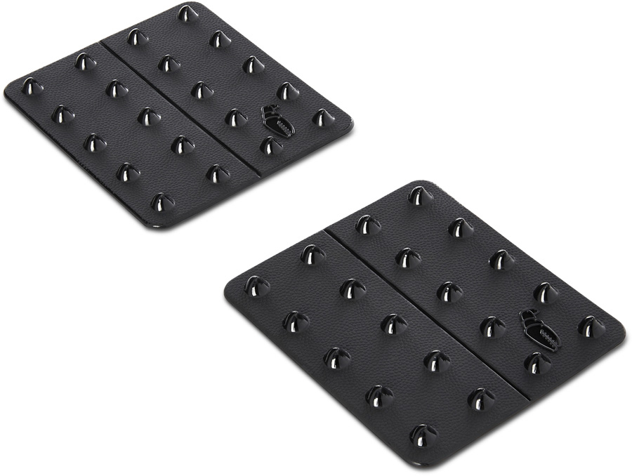 Photos - Other for Winter Sports Crab Grab Board Thorns Pack of 2 Snowboard Stomp Pads, Black TB2000-BLK-OS