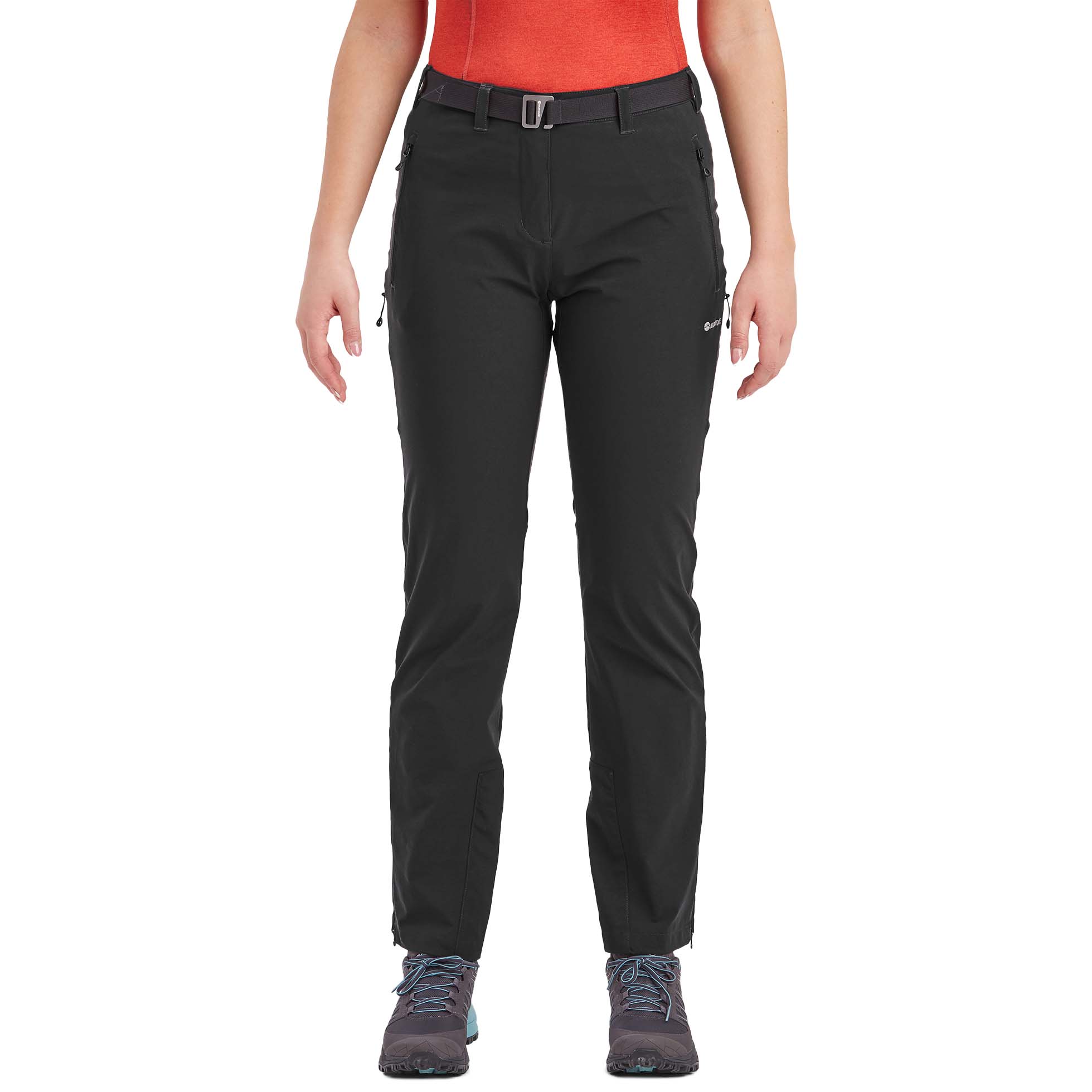 Photos - Trekking Clothes Montane Terra Stretch Women's Mountain Pants, UK 14/Reg Black FSTPR15 