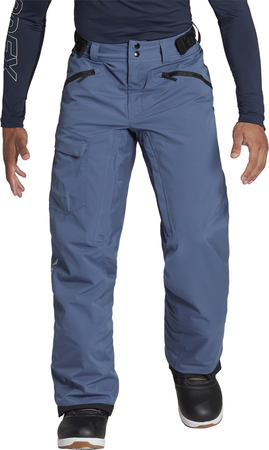 Photos - Ski Wear Adidas Terrex Men's 2L Insulated Tech Snow Pants, XL Wonder Steel HH9027 