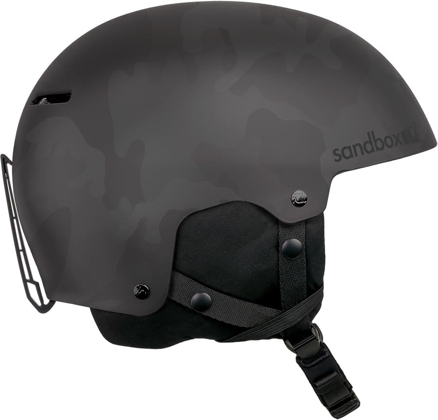 Photos - Ski Helmet SandBox Icon Snow Ski/Snowboard Helmet, M Matte Black Camo ICON-SNO-BCM-MD 