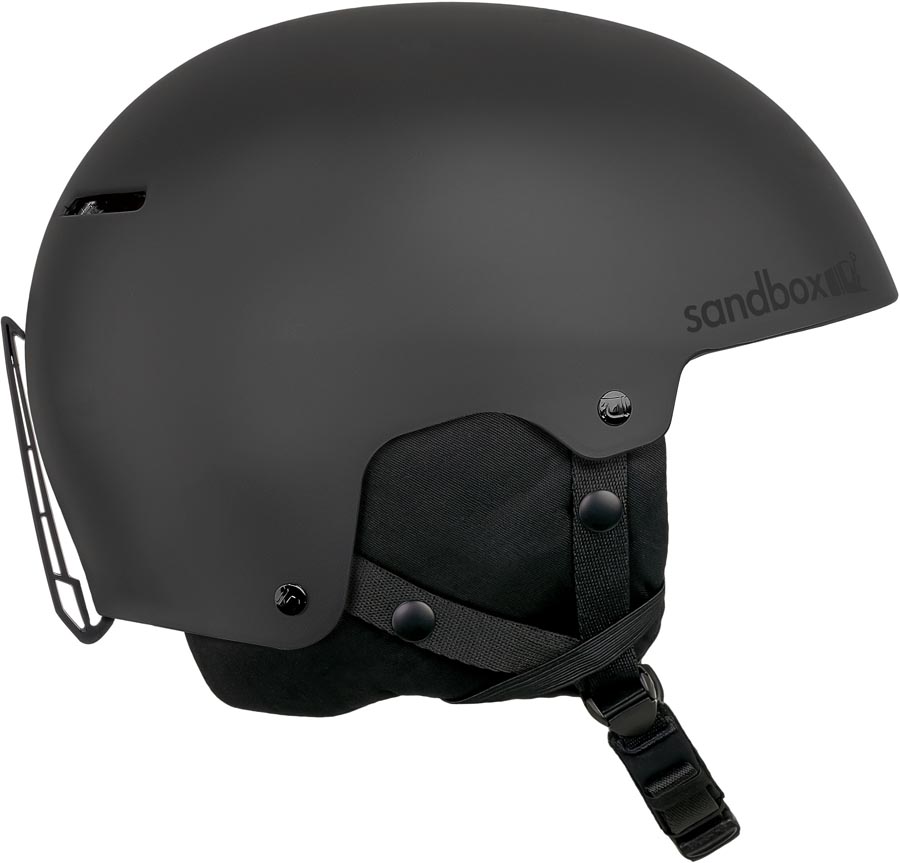 Photos - Ski Helmet SandBox Icon Snow Ski/Snowboard Helmet, L Matte Black ICON-SNO-BLK 