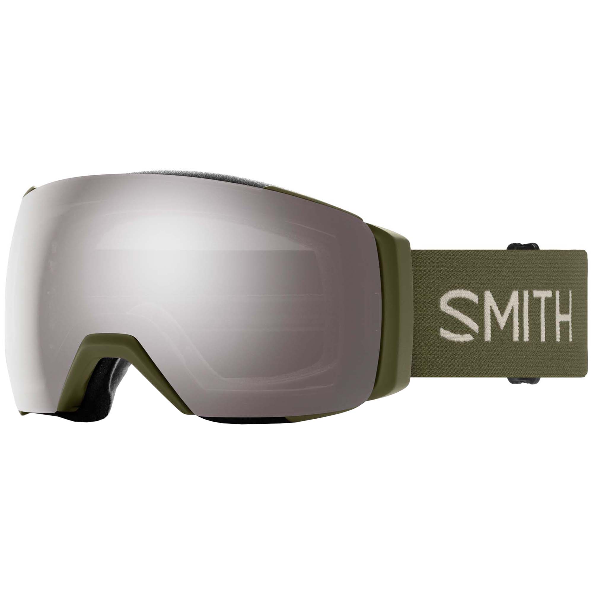 Photos - Ski Goggles Smith I/O MAG XL Snowboard/ XL Forest Frame + Sun Platinum M007 